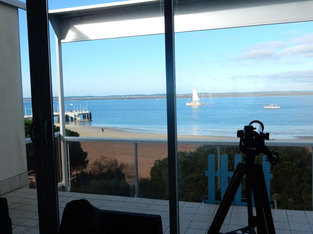 Appartement T3 Au Centre D'Arcachon Avec Vue Mer, Terrasse Et Parking Securise - Fr-1-374-74 Eksteriør billede