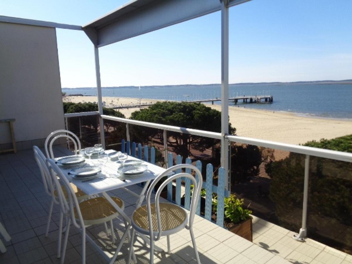 Appartement T3 Au Centre D'Arcachon Avec Vue Mer, Terrasse Et Parking Securise - Fr-1-374-74 Eksteriør billede